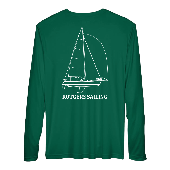 Long Sleeve Breakthrough T-Shirt Rutgers Sailing