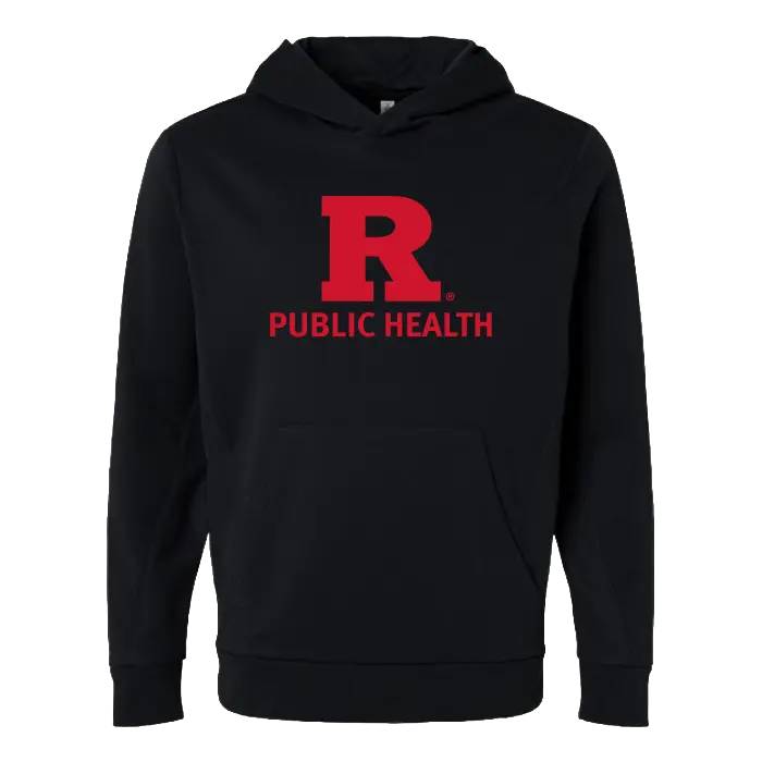Public Health Unisex Squad Hooded Tech Fleece Pullover Rutgers Public Health