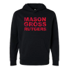 MGSA Unisex Hooded Tech Fleece Pullover Mason Gross School of Arts
