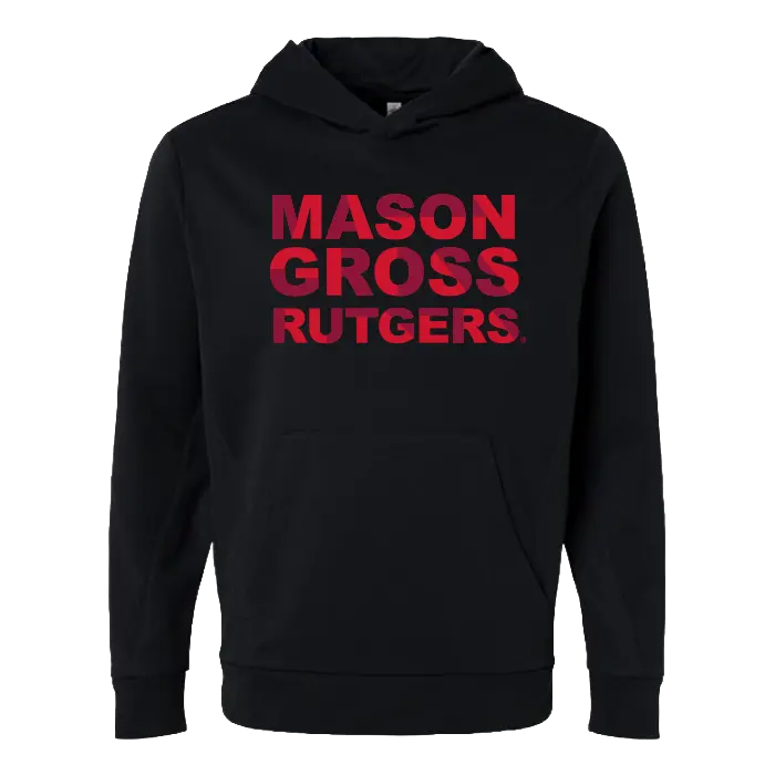MGSA Unisex Hooded Tech Fleece Pullover Mason Gross School of Arts