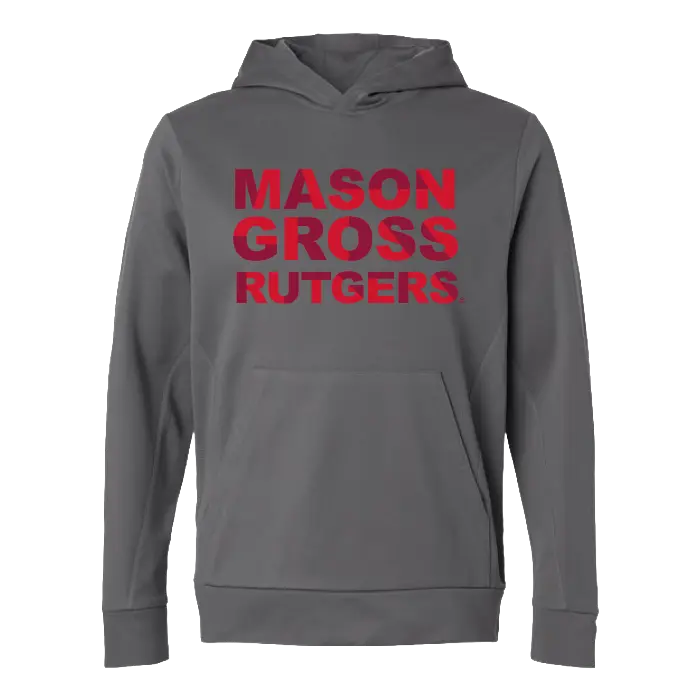MGSA Unisex Hooded Tech Fleece Pullover Mason Gross School of Arts