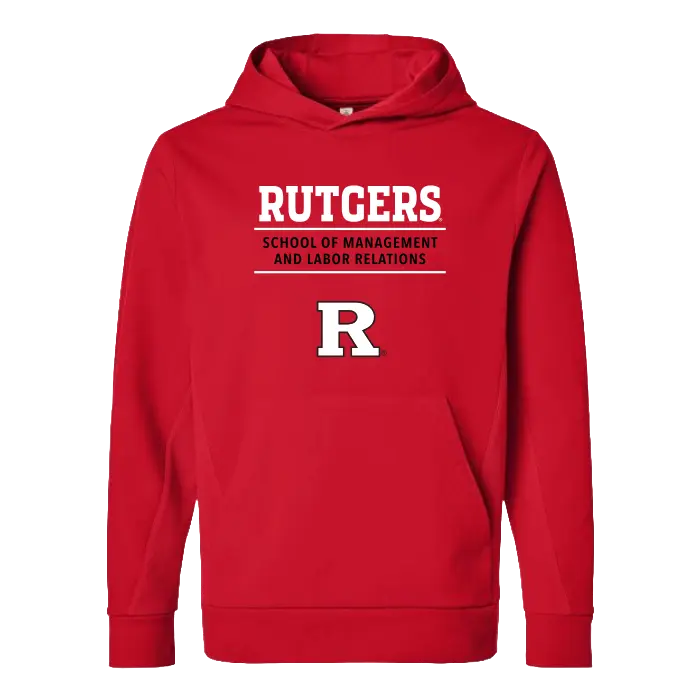 SMLR Hooded Tech Fleece Pullover School of Management & Labor Relations
