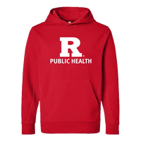 Public Health Unisex Squad Hooded Tech Fleece Pullover Rutgers Public Health