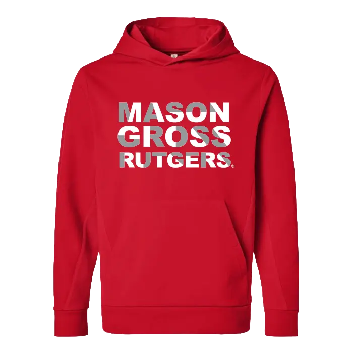 MGSA Unisex Hooded Tech Fleece Pullover Mason Gross School of Arts
