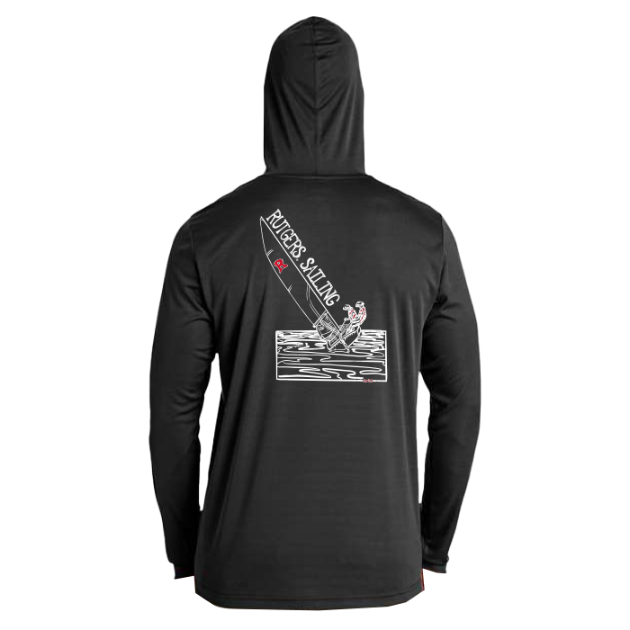 Hooded T-Shirt Rutgers Sailing