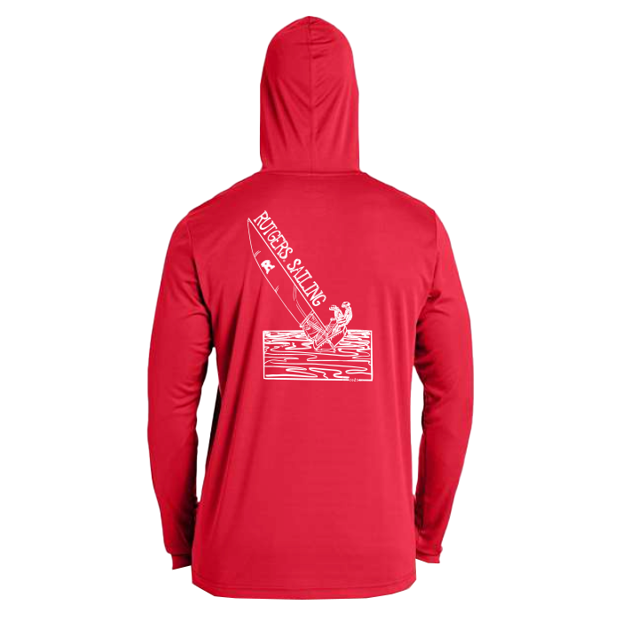 Hooded T-Shirt Rutgers Sailing