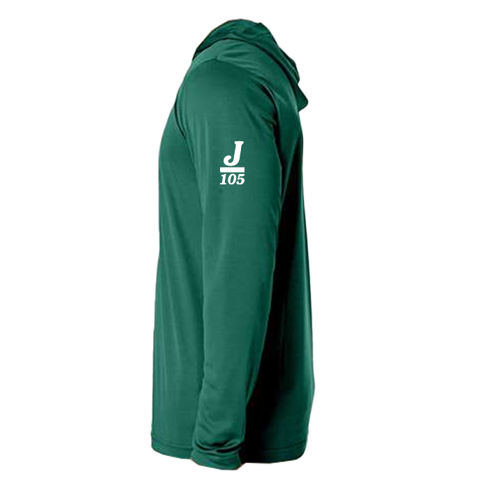 Hooded Long Sleeve Breakthrough T-Shirt Rutgers Sailing