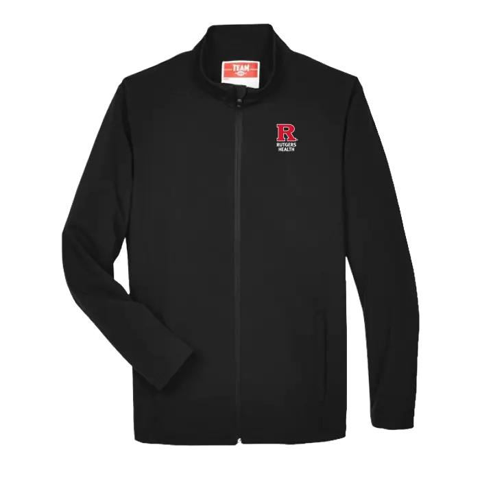 Newark Health Men's Leader Soft Shell Jacket Rutgers Newark Health