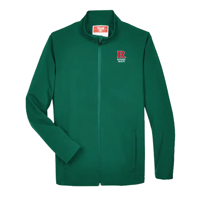 Newark Health Men's Leader Soft Shell Jacket Rutgers Newark Health
