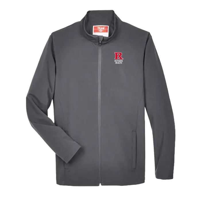 Newark Health Men's Leader Soft Shell Jacket Rutgers Newark Health