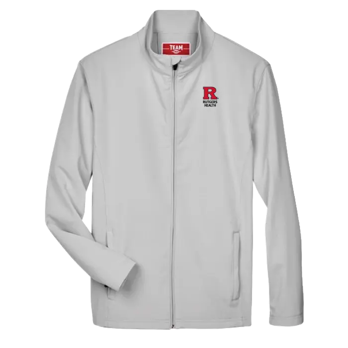 Newark Health Men's Leader Soft Shell Jacket Rutgers Newark Health