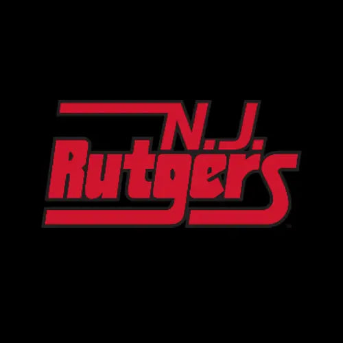 Rutgers Retro NJ Rutgers Curve bottom crew Retro