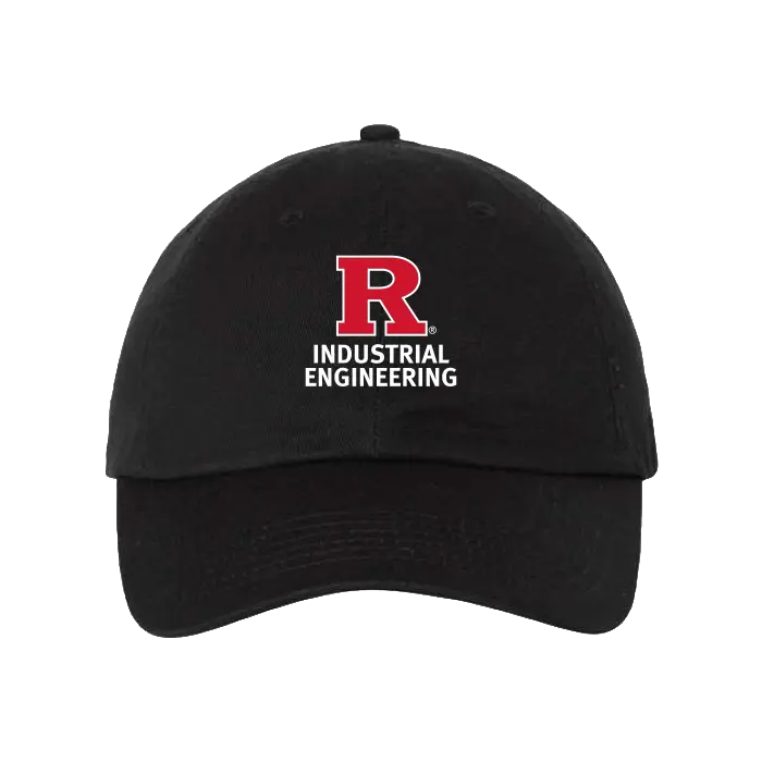 Industrial Engineering Bio-Washed Classic Dad Hat Rutgers Industrial Engineering