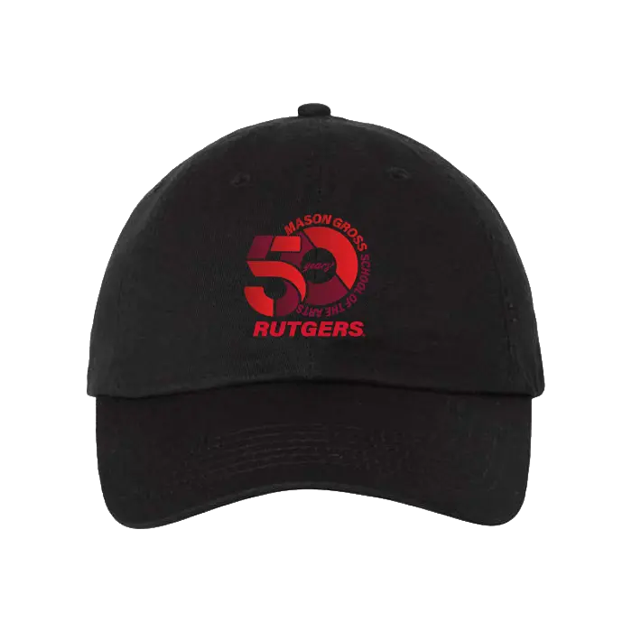 50th Anniversary Classic Dad Hat Mason Gross School of Arts