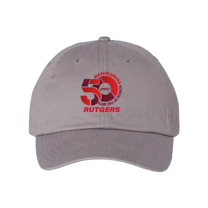 50th Anniversary Classic Dad Hat Mason Gross School of Arts