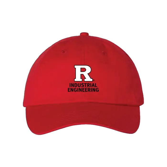 Industrial Engineering Bio-Washed Classic Dad Hat Rutgers Industrial Engineering
