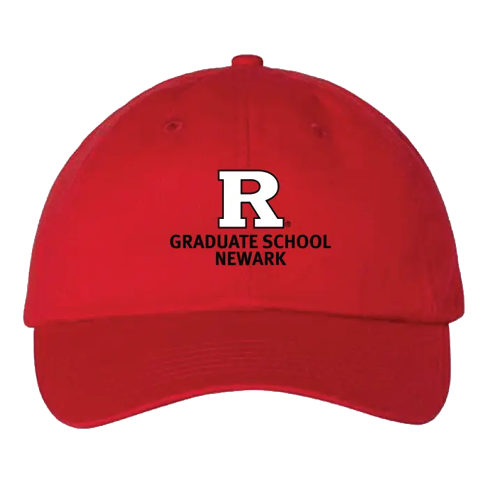 Newark Graduate School Bio-Washed Classic Dad Hat Rutgers Newark Graduate School