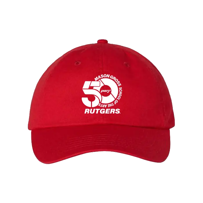 50th Anniversary Classic Dad Hat Mason Gross School of Arts