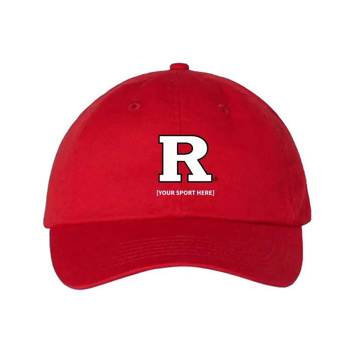 Bio-Washed Classic Dad Hat Rutgers Spirit Program