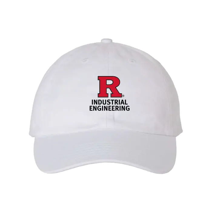 Industrial Engineering Bio-Washed Classic Dad Hat Rutgers Industrial Engineering