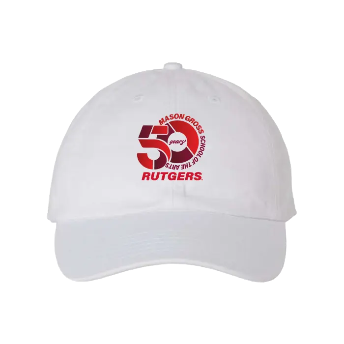 50th Anniversary Classic Dad Hat Mason Gross School of Arts
