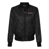 Newark Graduate School Women's HeatLast Quilted Packable Bomber Rutgers Newark Graduate School