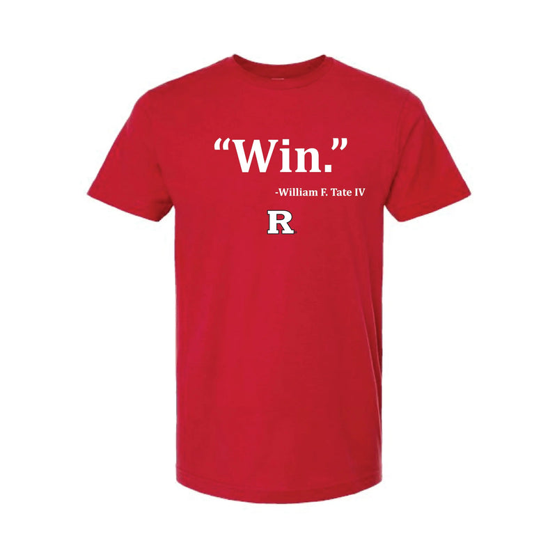 Rutgers Athletics "Win" T-Shirt Knight & Day Apparel
