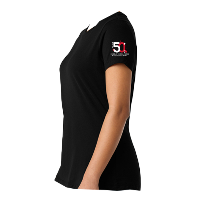 Women's Short Sleeve T-Shirt Rutgers Criminal Justice