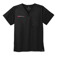 Chest Pocket Scrub V-Neck  Outerwear