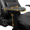 Xpression Pro Gaming Chair with Rutgers Scarlet Knights White Logo Zipchair