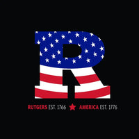 Rutgers R USA 250 Unisex Midweight Hooded Sweatshirt USA 250 Collection