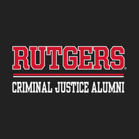 Criminal Justice Alumni Unisex Fleece Hooded Sweatshirt Rutgers Criminal Justice