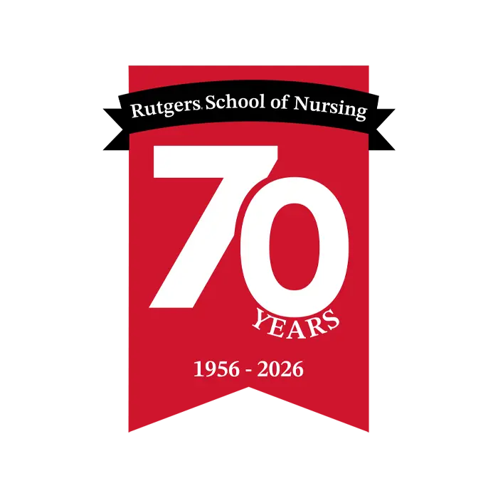 70th Anniversary of Nursing Unisex Fine Jersey T-Shirt Rutgers School of Nursing