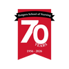 70th Anniversary of Nursing Unisex Fleece Hooded Sweatshirt Rutgers School of Nursing
