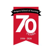 70th Anniversary of Nursing Unisex Fleece Hooded Sweatshirt Rutgers School of Nursing