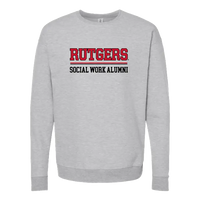 Unisex Fleece Crewneck Sweatshirt Rutgers SSW