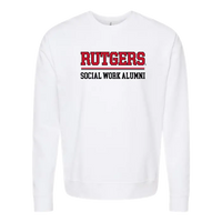 Unisex Fleece Crewneck Sweatshirt Rutgers SSW