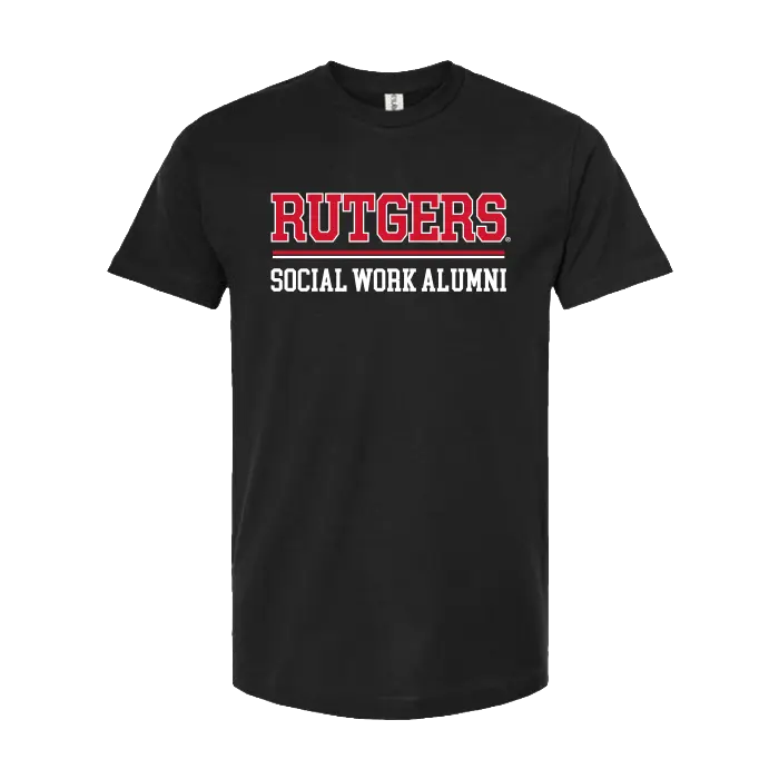 Alumni Short Sleeve Fine Jersey T-Shirt Rutgers SSW
