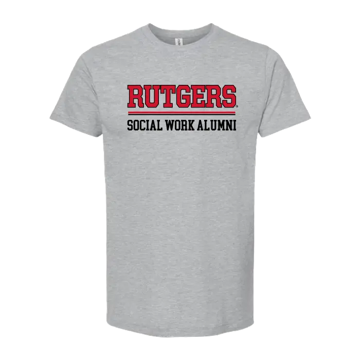 Alumni Short Sleeve Fine Jersey T-Shirt Rutgers SSW