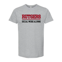 Alumni Short Sleeve Fine Jersey T-Shirt Rutgers SSW
