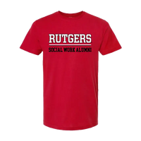 Alumni Short Sleeve Fine Jersey T-Shirt Rutgers SSW