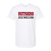 Alumni Short Sleeve Fine Jersey T-Shirt Rutgers SSW