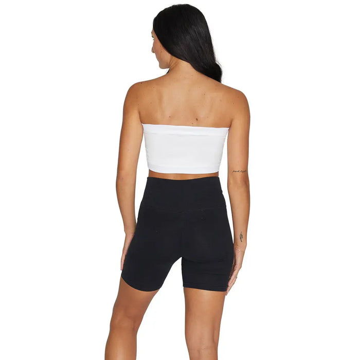 Rutgers Repeat White Bandeau Top lojobands