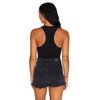 Rutgers Cursive Black Bodysuit lojobands