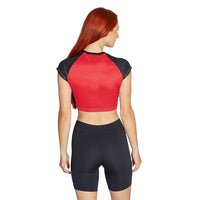 Camiseta del equipo rojo y negro de Rutgers