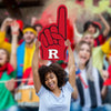 Foam Finger - Big Head - Official NCAA - Rutgers Scarlet Knights - Foam Core Cutout Fathead