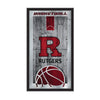 Rutgers Scarlet Knights Logo Basketball Mirror Holland Game Room