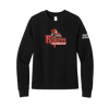 Rutgers Retro Knight Curve Women's Crew Fleece Retro
