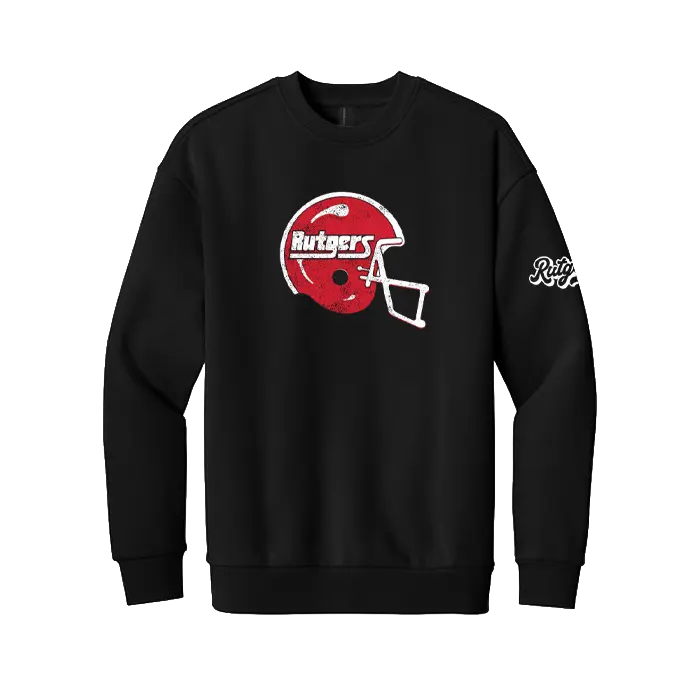 Rutgers Retro Helmet Crew Retro