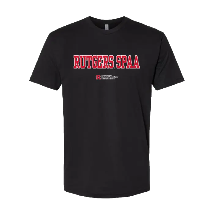 SPAA Unisex Short Sleeve T-Shirt Rutgers Public Affairs